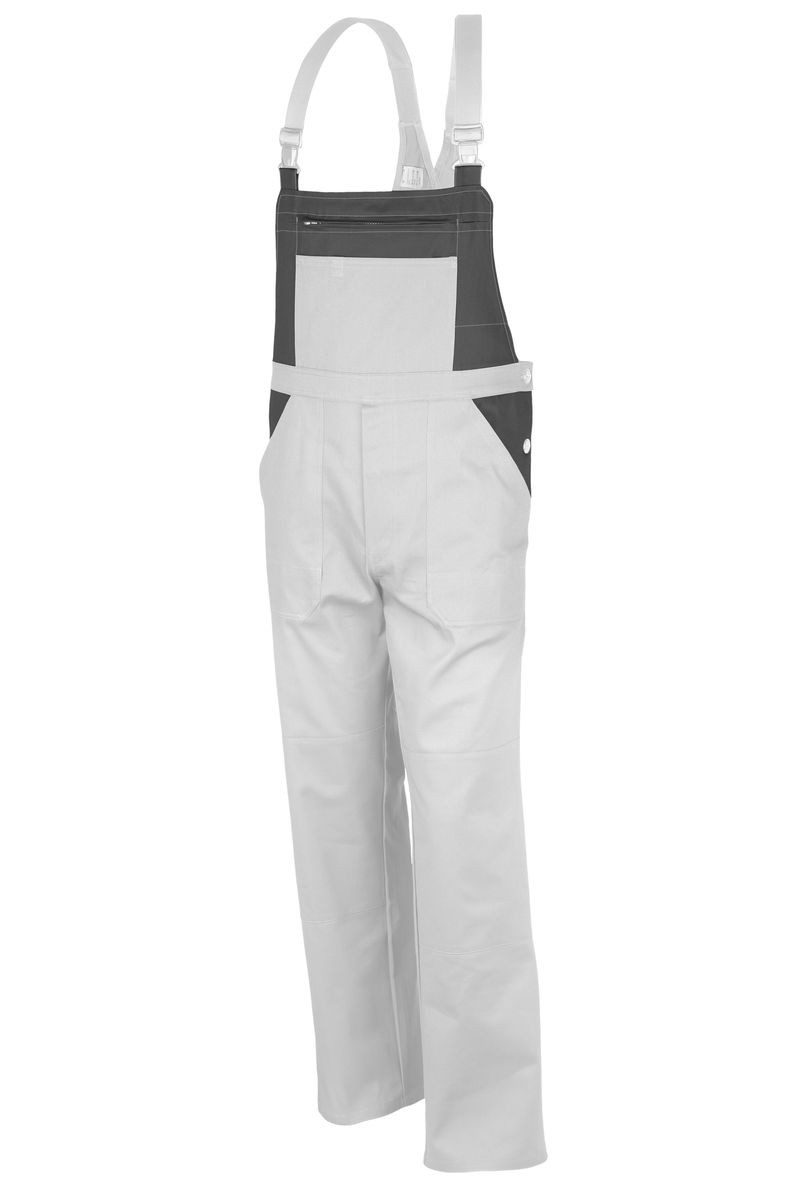 Qualitex Workwear Arbeitslatzhose basic 2-farbiger Blaumann