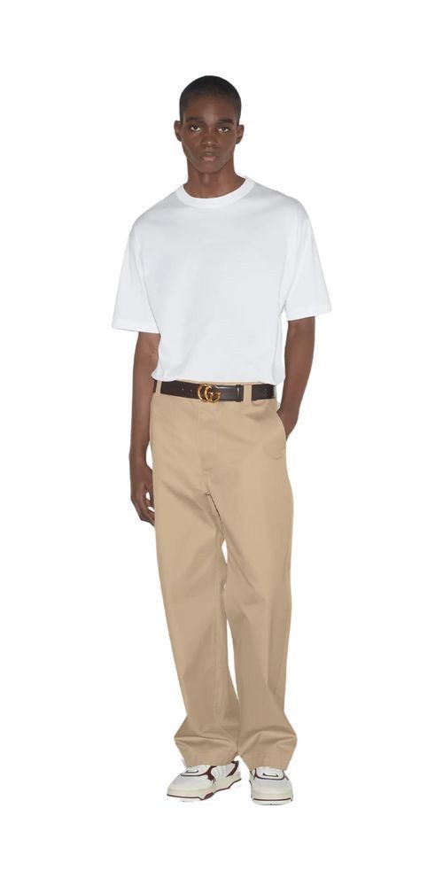 GUCCI Print-Shirt Gucci T-Shirt mit Labeldruck