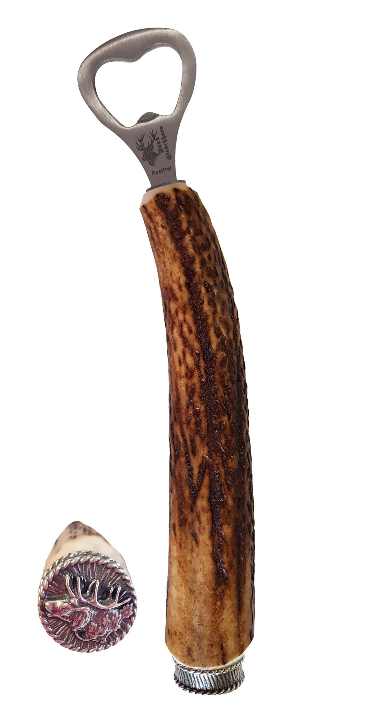 Moschen-Bayern Flaschenöffner Flaschenöffner Hirschhorn zur Lederhose