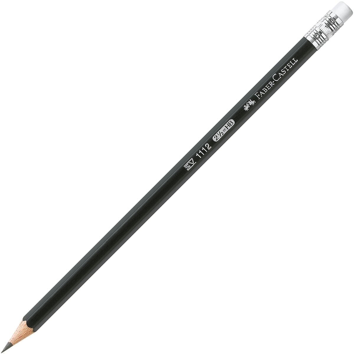 Faber-Castell Bleistift 1112, HB (mittelweich), Sechskant
