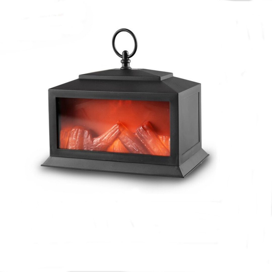 emeco LED Tischleuchte LED Kamin Laterne