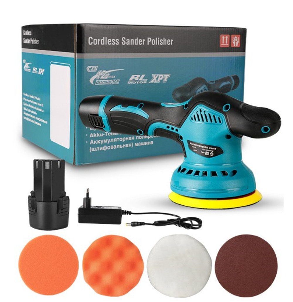 XDOVET Poliermaschine Auto Poliermaschine Set Polieraufsatz,Poliermaschine