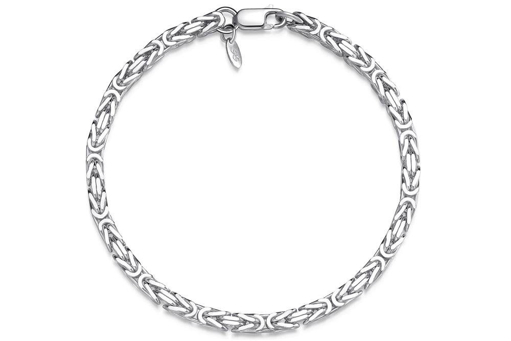 Silberkettenstore Silberarmband Königskette Armband 3,5mm -