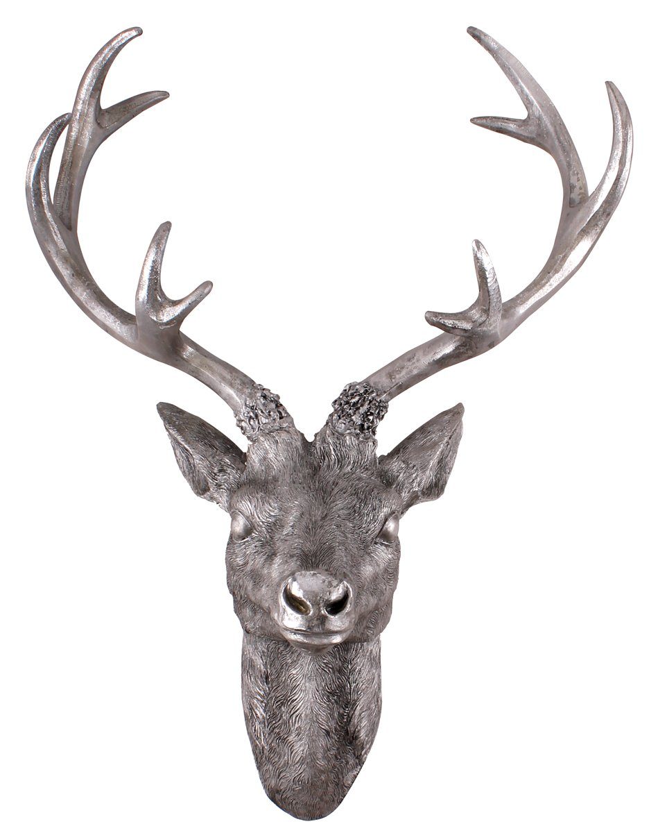 Spetebo Dekogeweih Hirschgeweih silber - 30