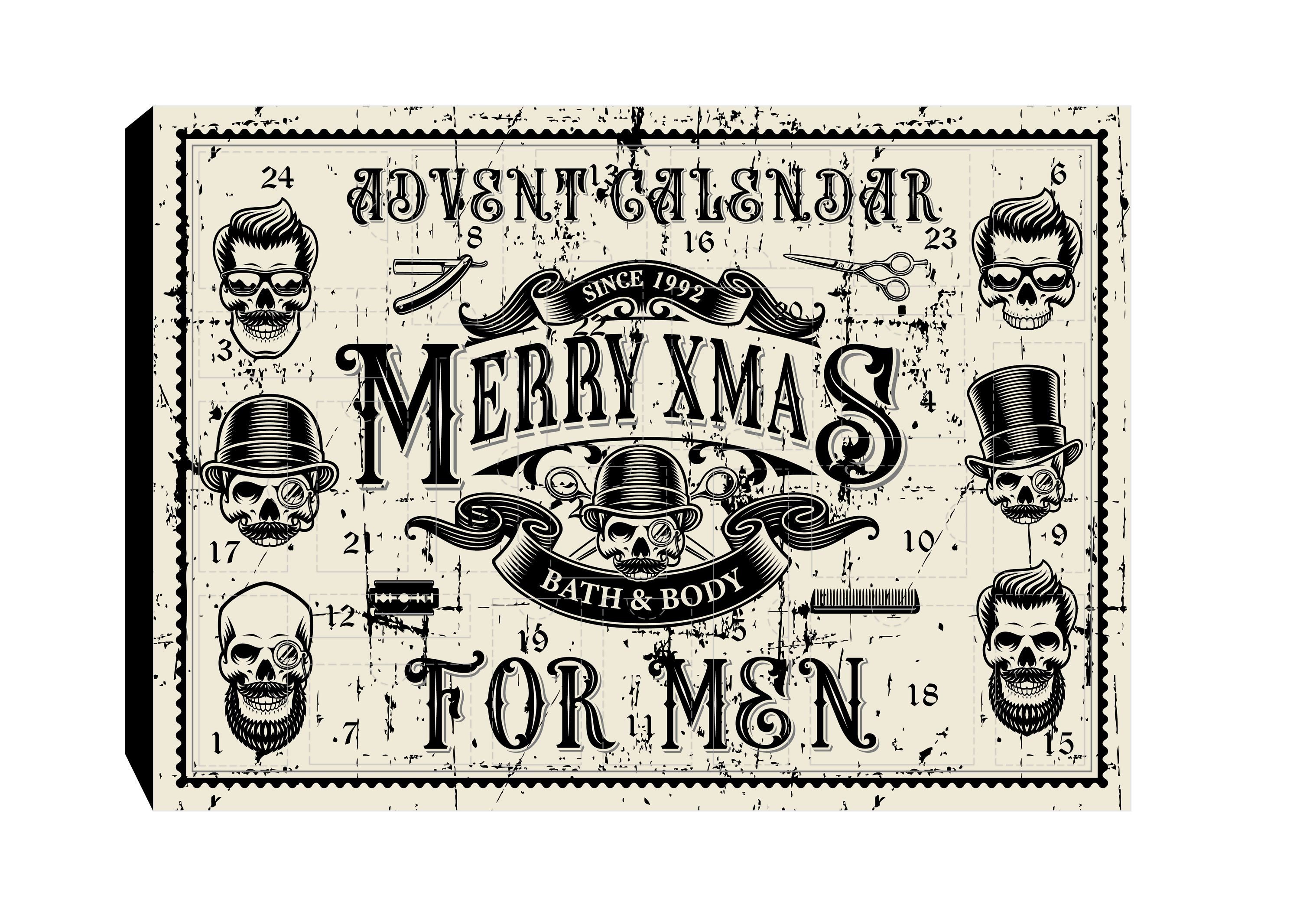 ACCENTRA Adventskalender MEN, Pflege- Adventskalender