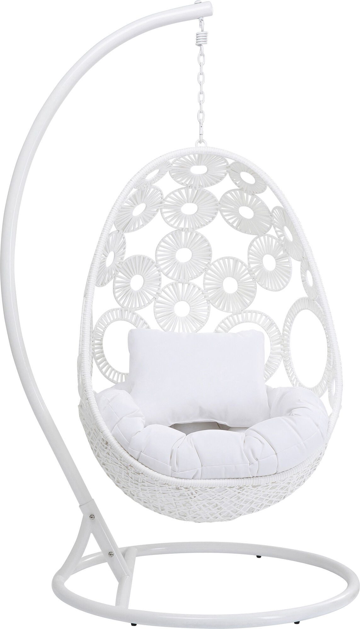 Kare Design Hängesessel Hängesessel Ibiza Weiß