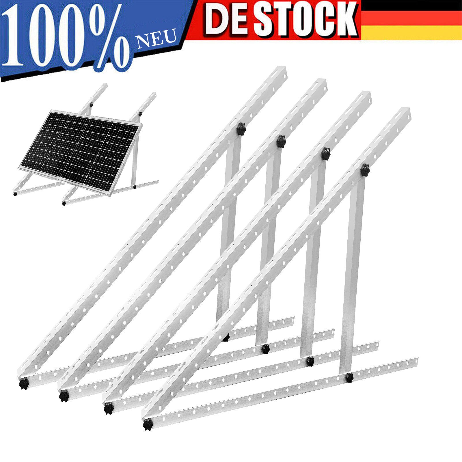 PFCTART Solarmodul 114cm 2 Paar Solarpanel