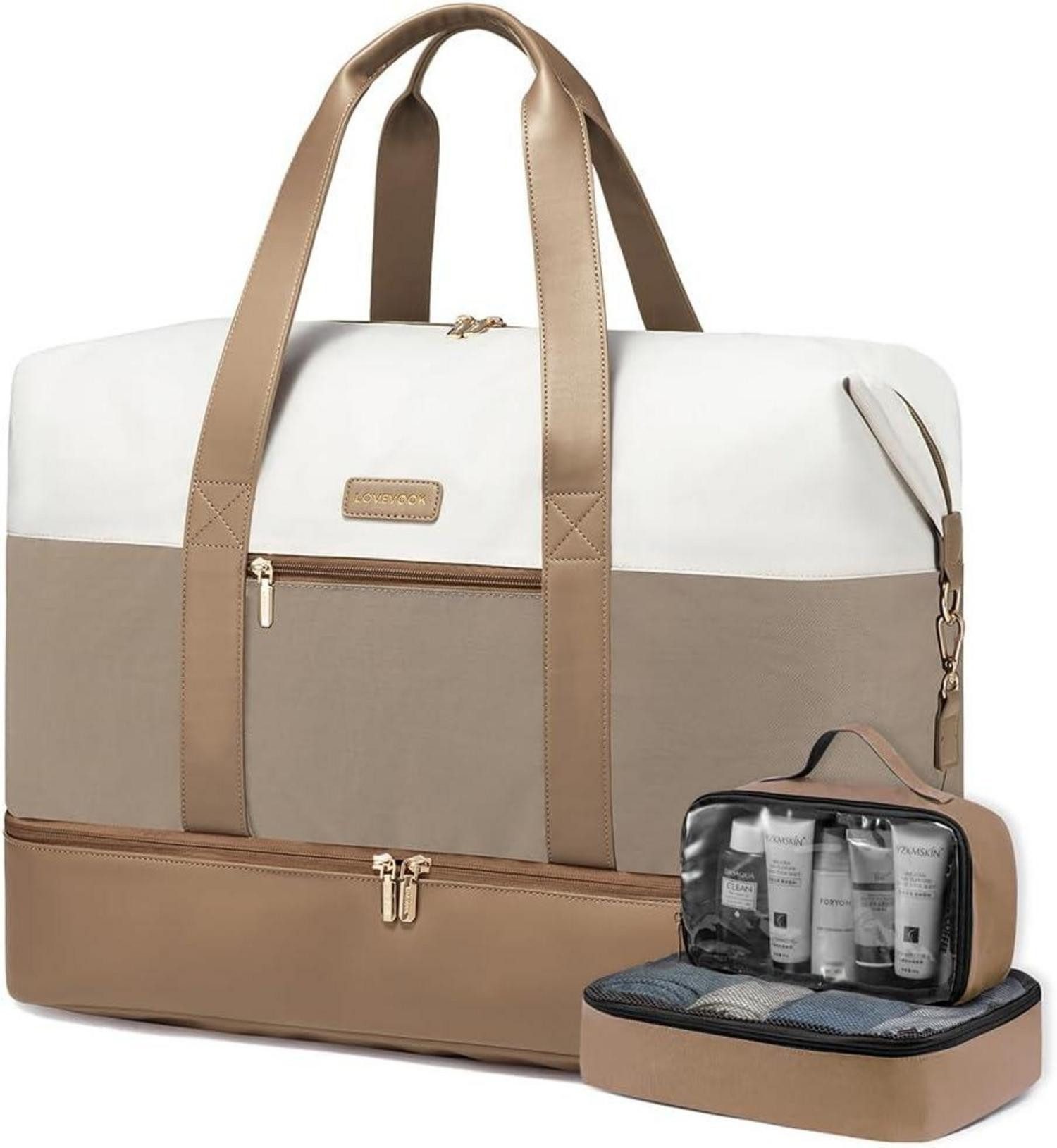 LuxusKollektion Reisetasche Reisetasche Damen Weekender Handgepäck
