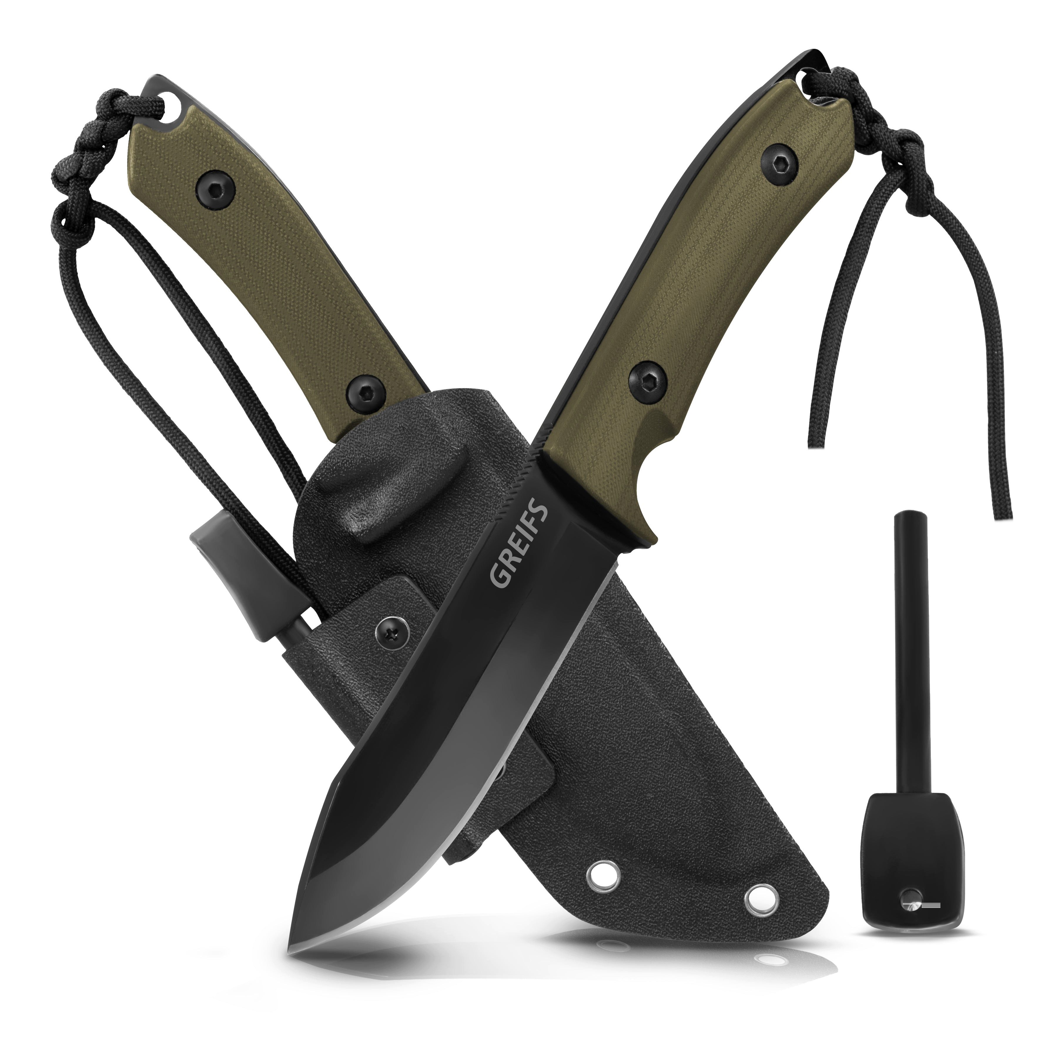 GREIFS Survival Knife Outdoor-Messer MILAN aus