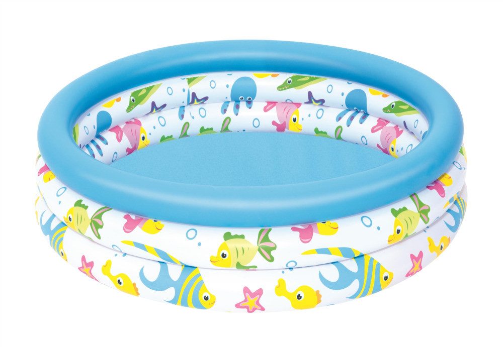 BESTWAY Planschbecken Bestway Pool 3-Ring Ocean