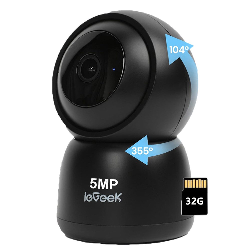 ieGeek Überwachungskamera 2.4G/5GHz WLAN Überwachungskamera für