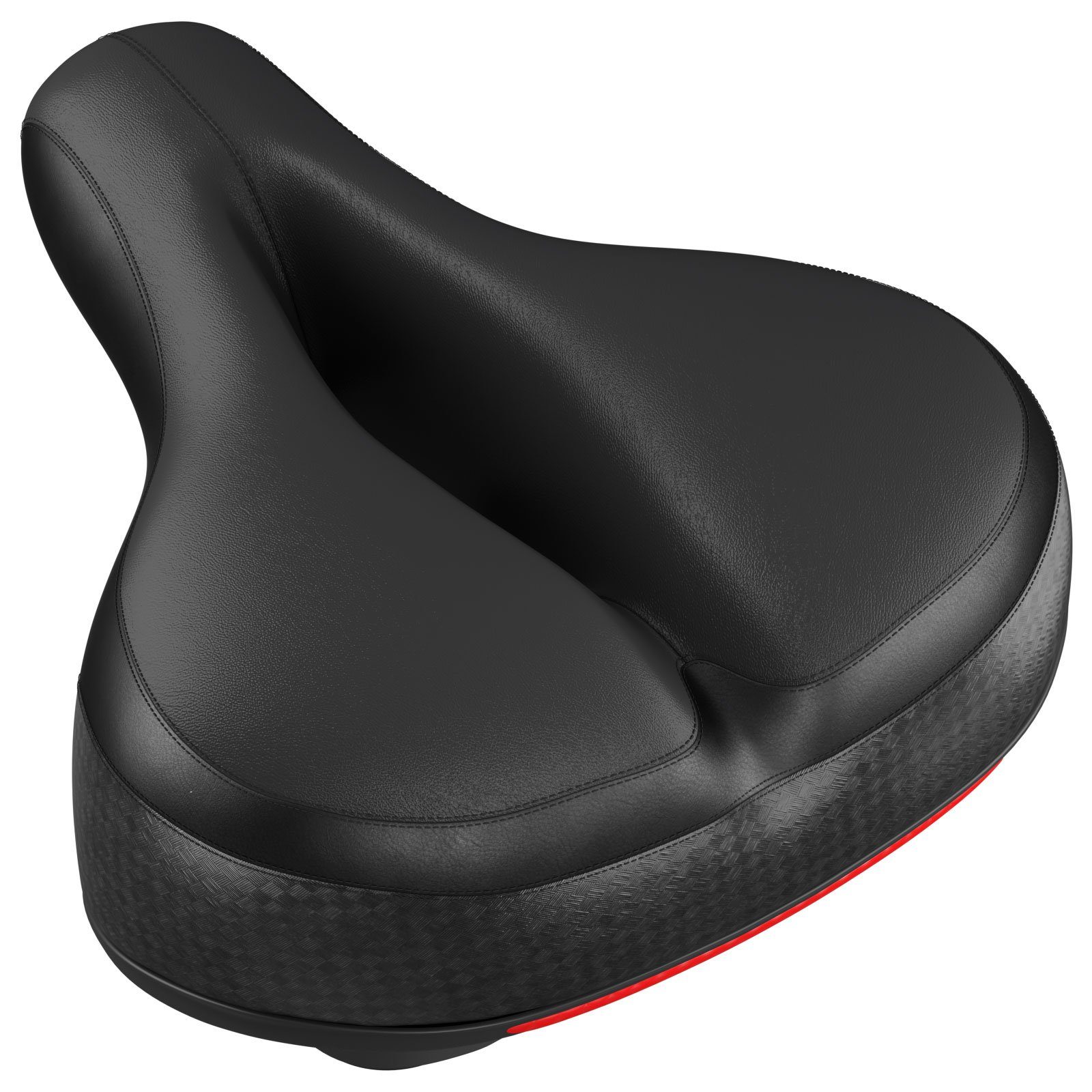 Wellgro Fahrradsattel Cityrad Sattel - breiter