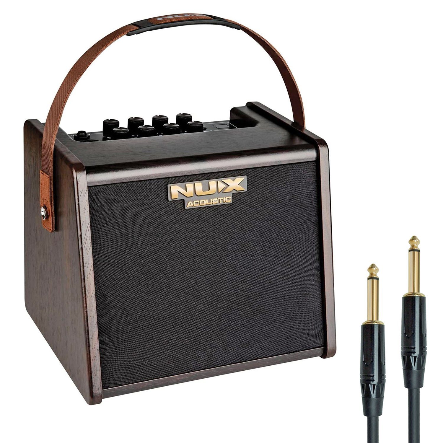 Nux Nux AC-25 Akustik-Gitarren-Verstärker mit Kabel