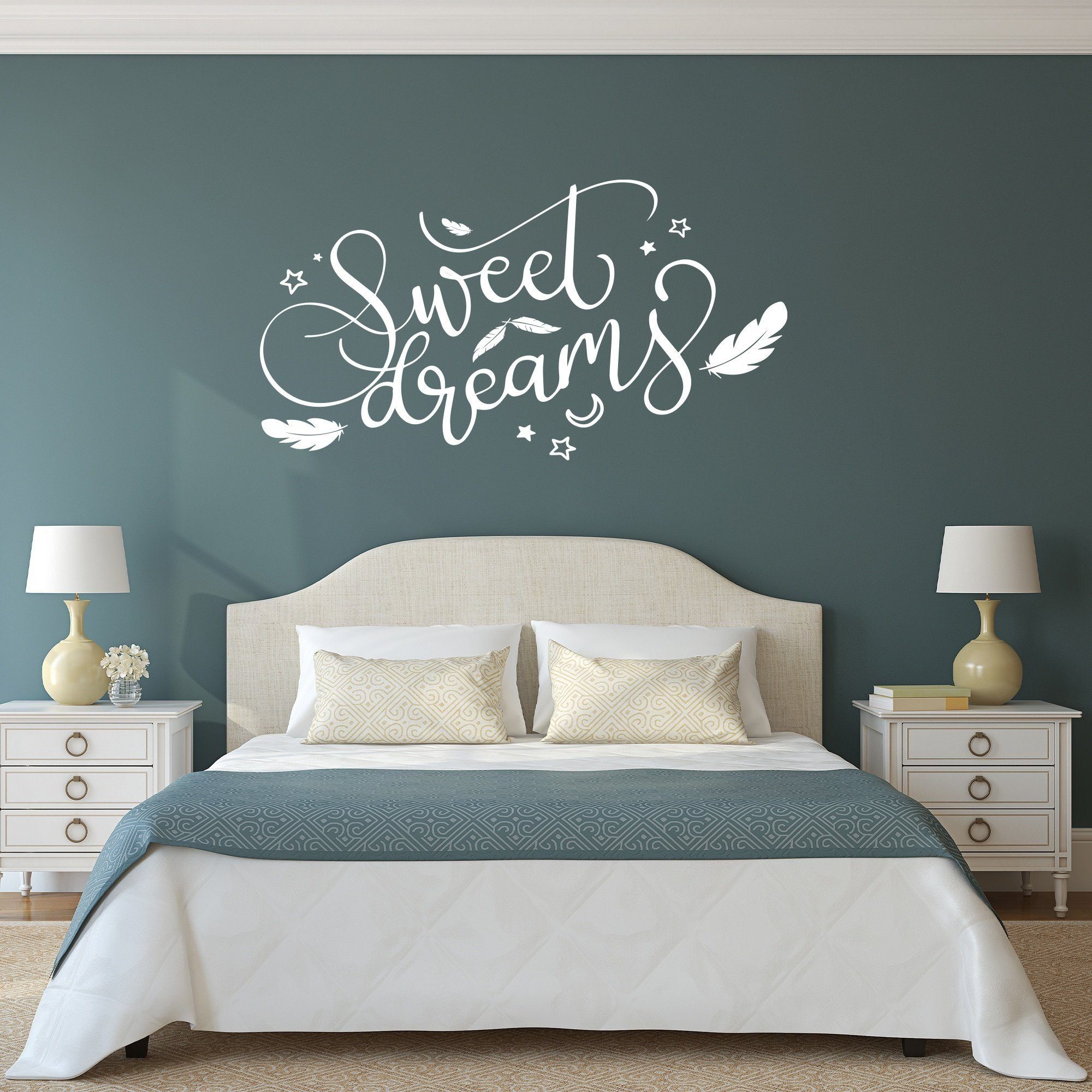 GRAVURZEILE Wandtattoo - Sweet Dreams -
