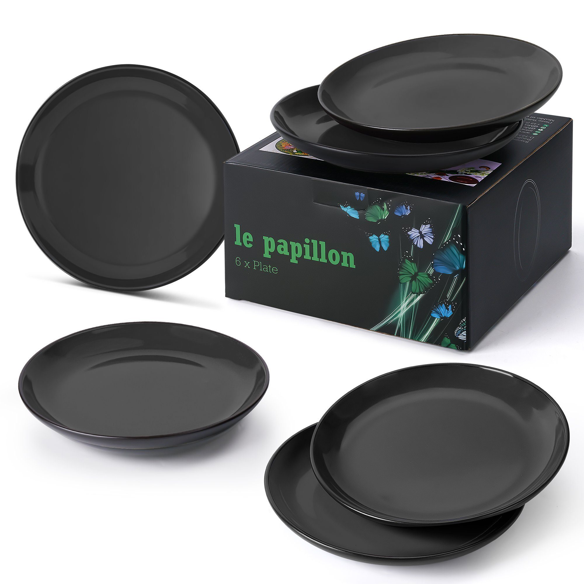 MiaMio Teller Teller Set Le Papillon