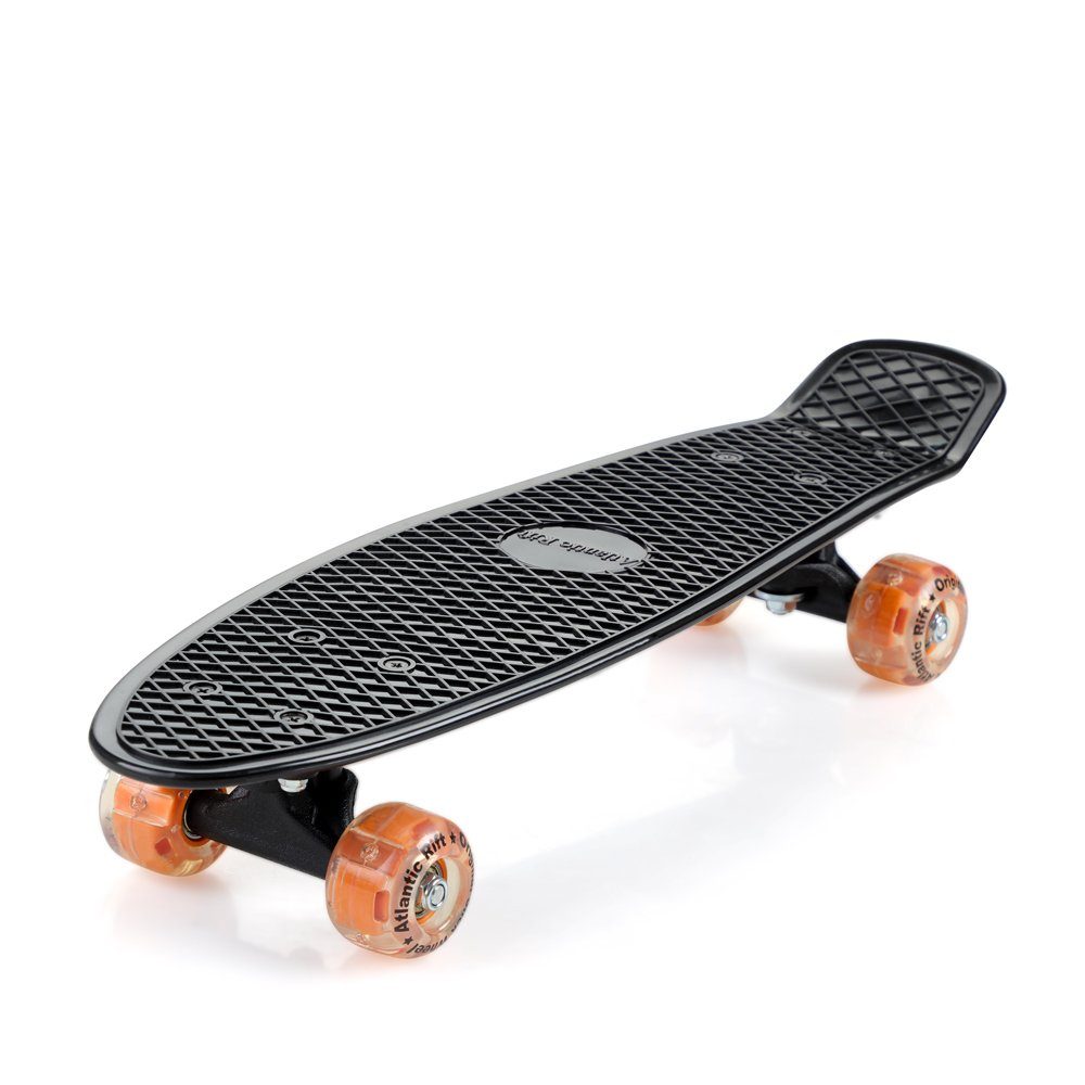 monzana Skateboard mit LED-Rollen, Monzana Skateboard
