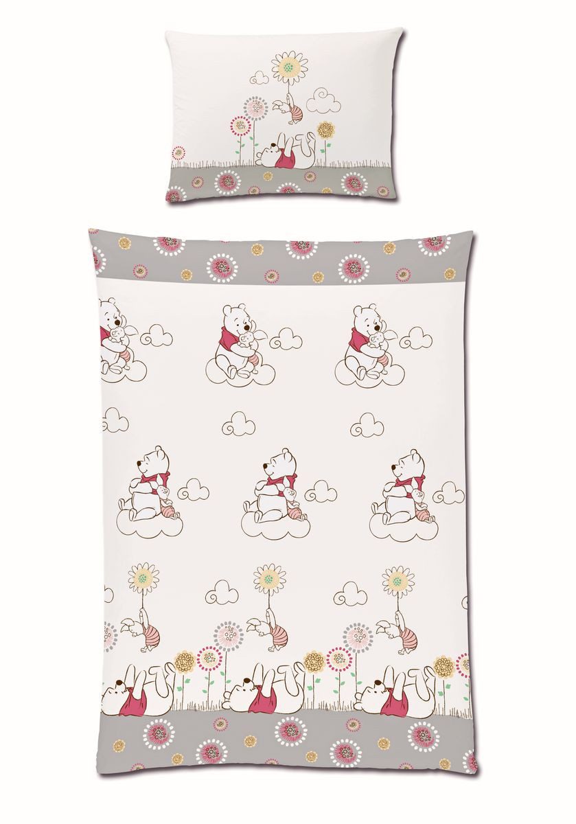 Disney Babybettwäsche Winnie Pooh Disney 100x135cm,