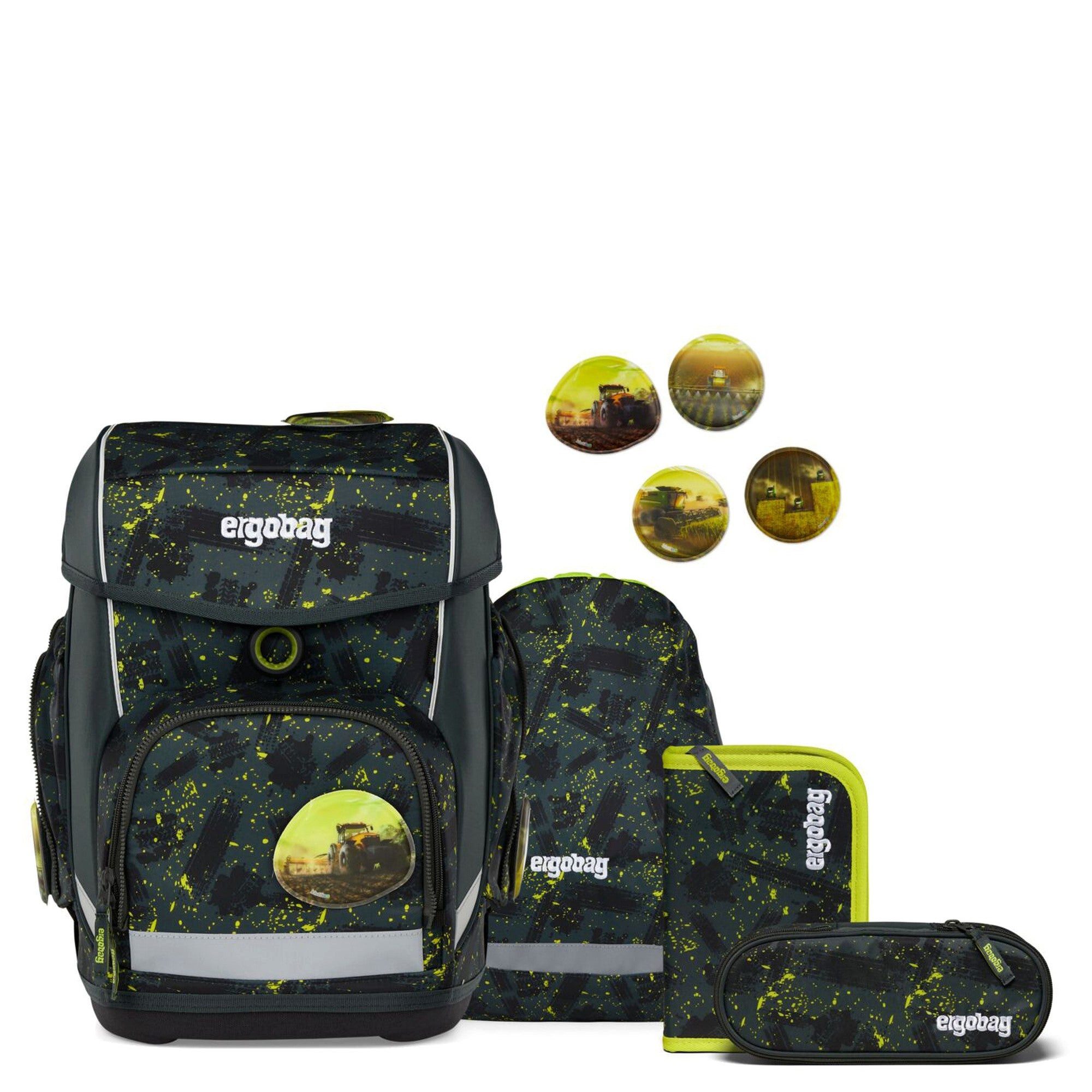 ergobag Schulranzen Cubo - Schulranzen Set