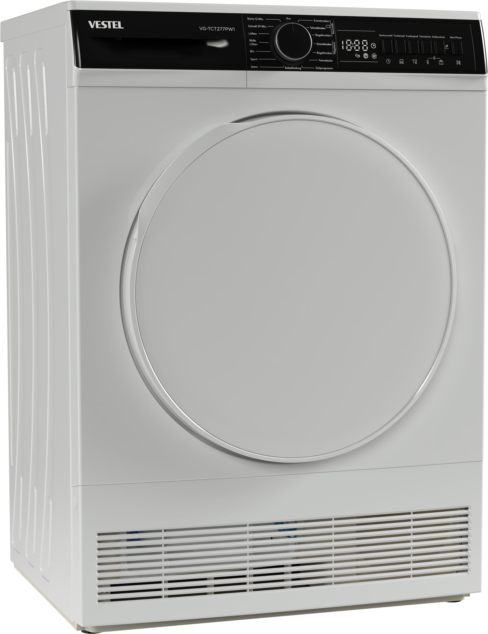 VESTEL Kondenstrockner VG-TCT277PW1