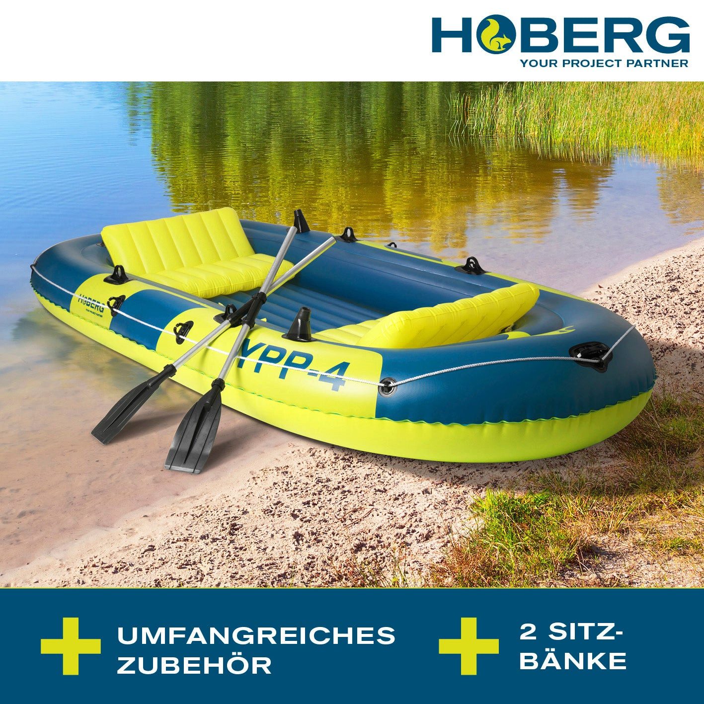 Hoberg Schlauchboot Hoberg Schlauchboot Angelboot Ruderboot
