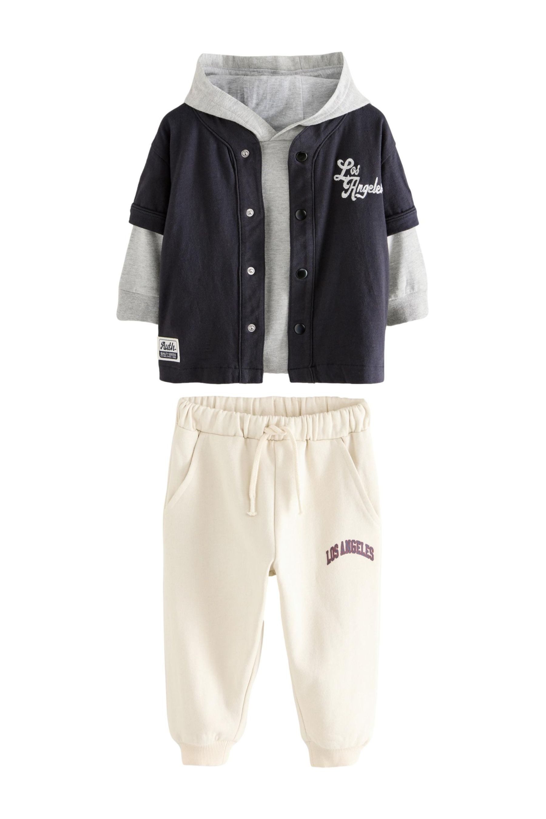 Next Jogginganzug College-Jogginganzug mit Hoodie 100 %