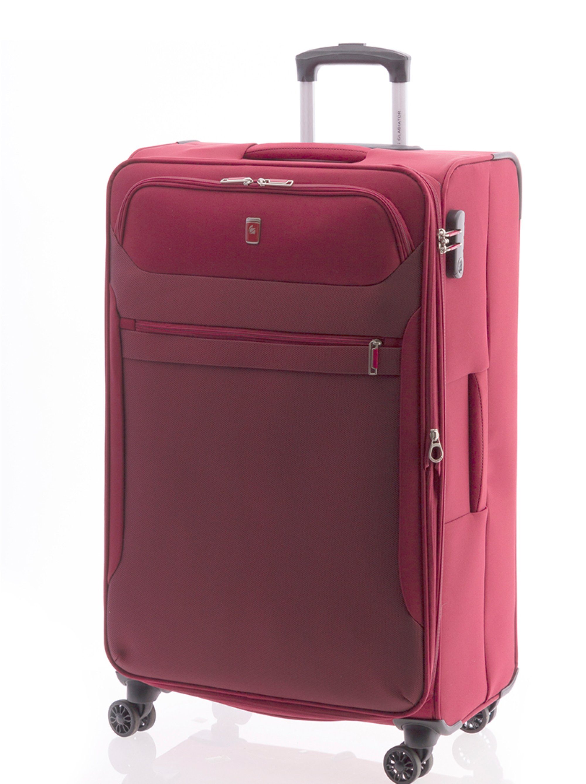 GLADIATOR Weichgepäck-Trolley XXL-80 cm 4 Rollen