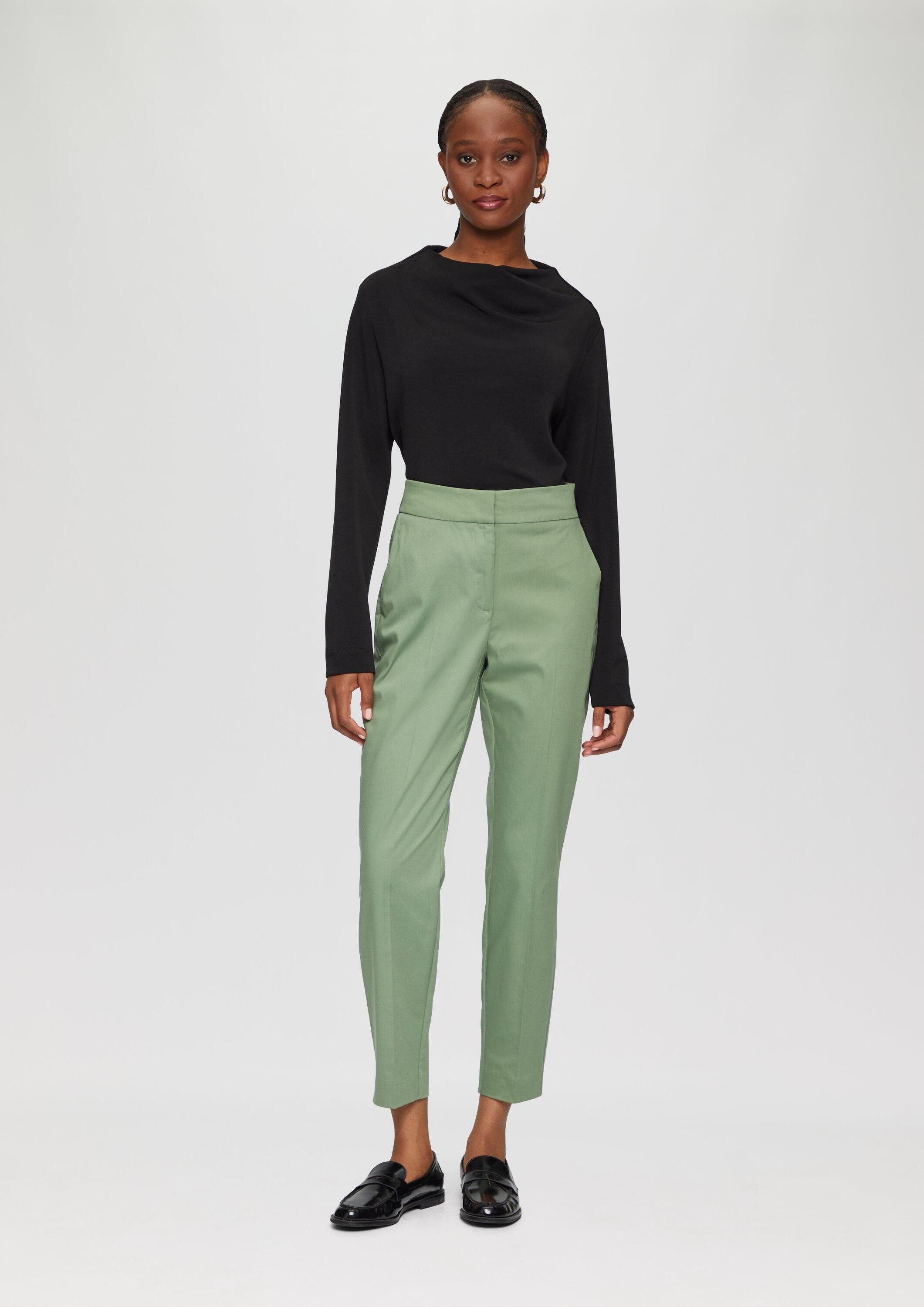 s.Oliver 7/8-Hose Hose Schmal zulaufende Hose