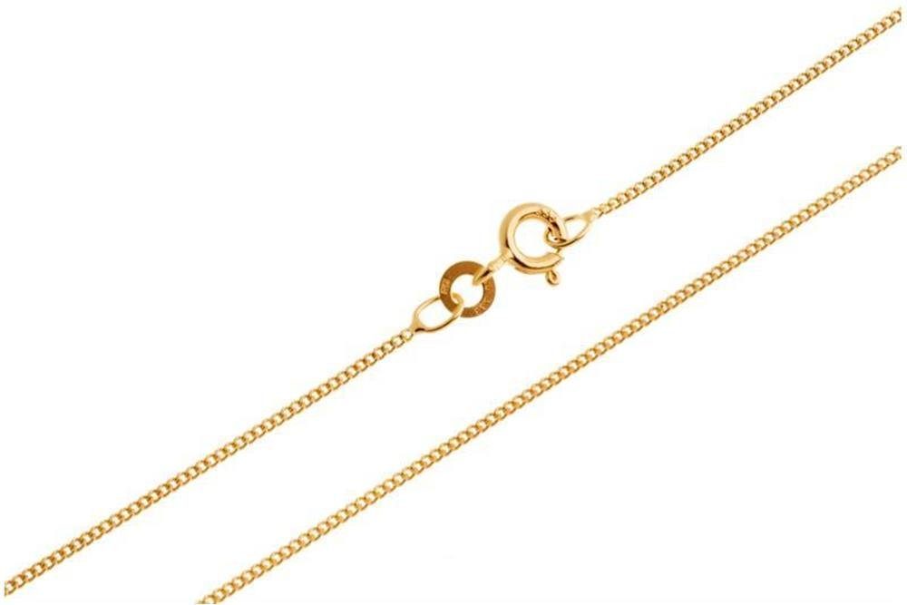 Silberkettenstore Goldkette Panzerkette 1mm - 333