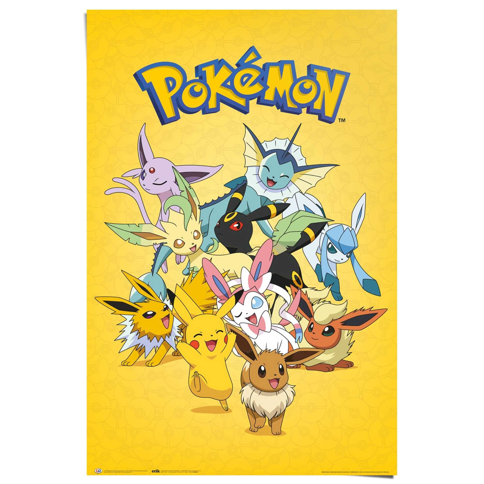 Reinders! Poster Pokémon Evolutionen