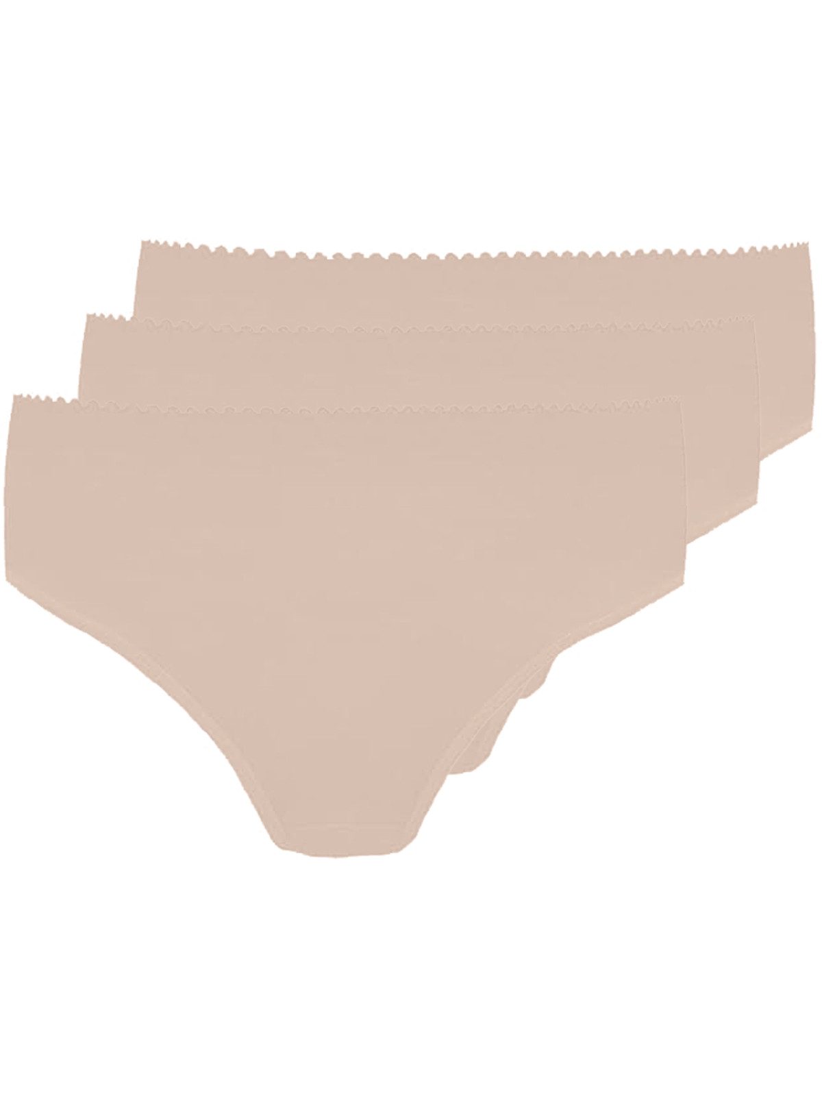 Pompadour Taillenslip 3er Pack Damen Taillenslip