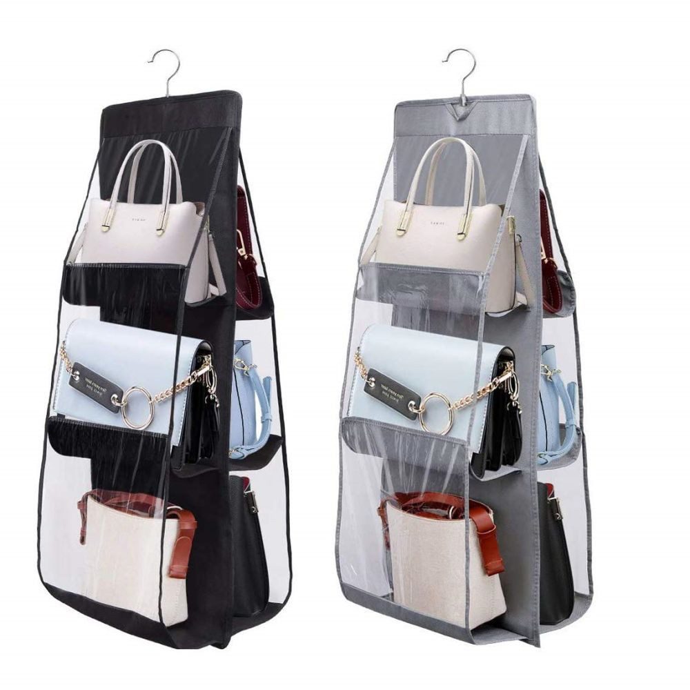 JOYOLEDER Hängeregal Aufbewahrung handtaschen Aufbewahrung 6/8