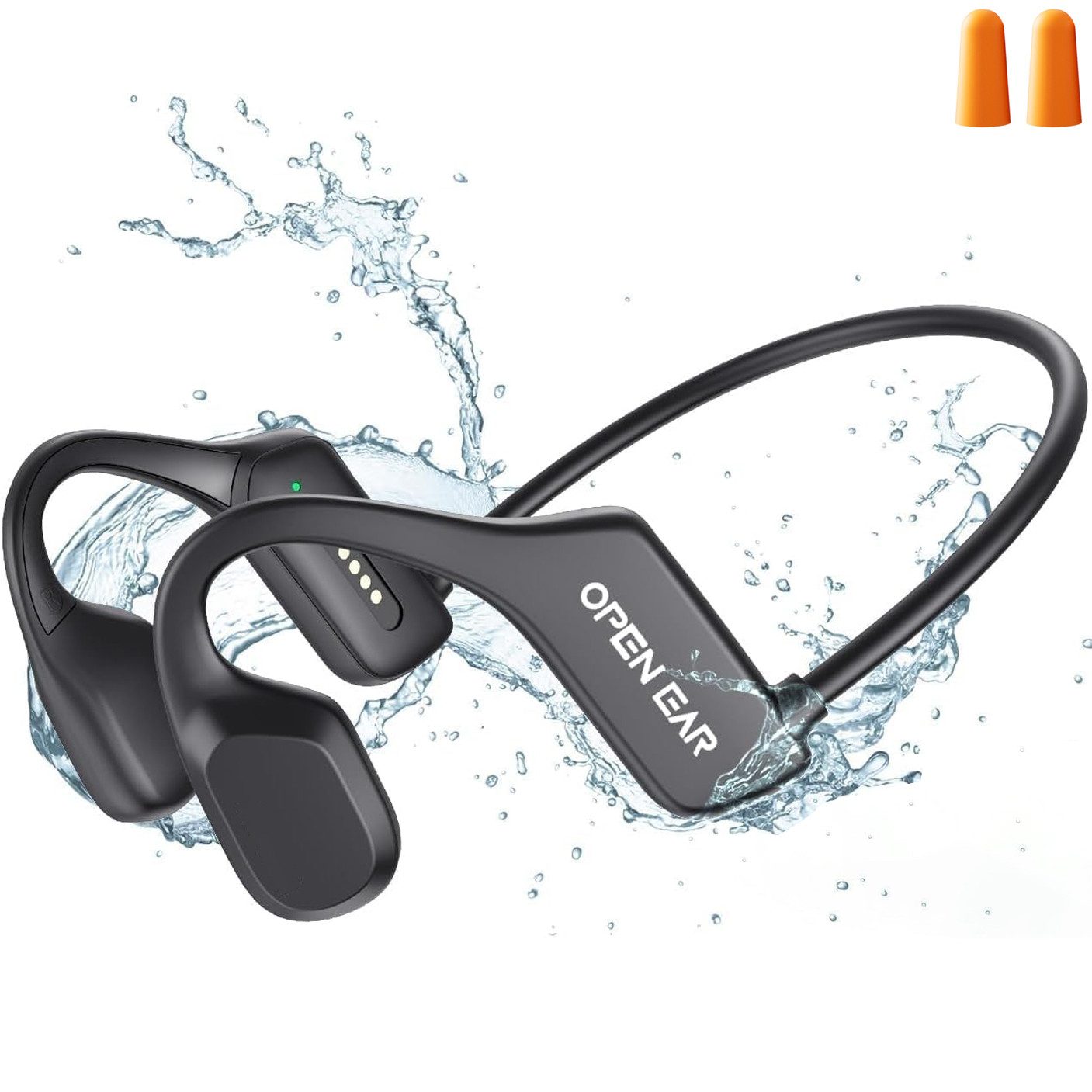 OYLCDI Open Ear Kopfhörer, Knochenleitungs-Kopfhörer, Bluetooth