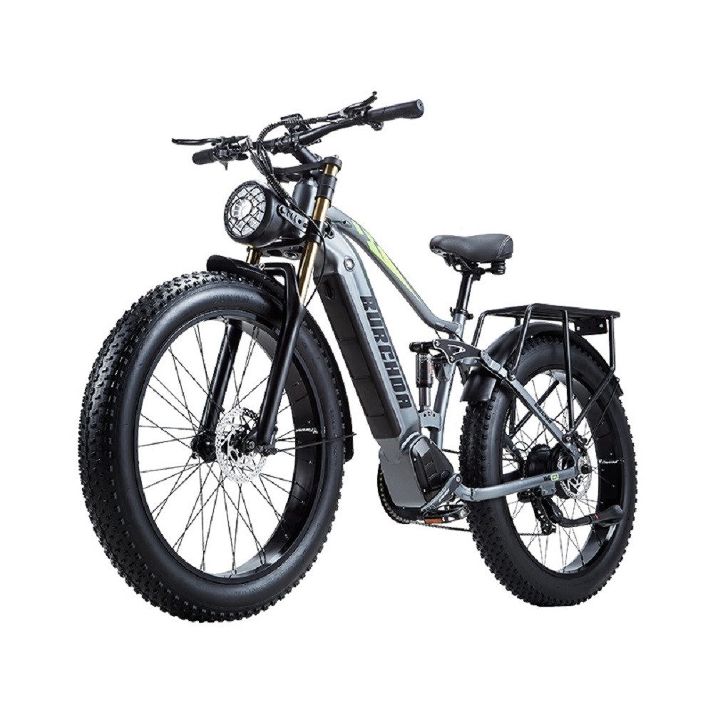 DOTMALL E-Bike Mountainbike Vollgefedertes E-Bike 26