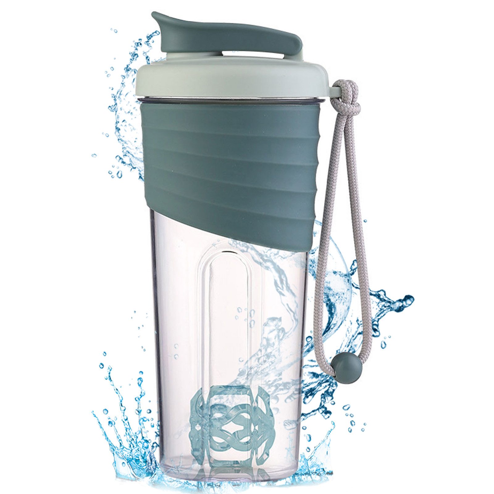 MODFU Protein Shaker Shake Trinkflasche Wasserflasche