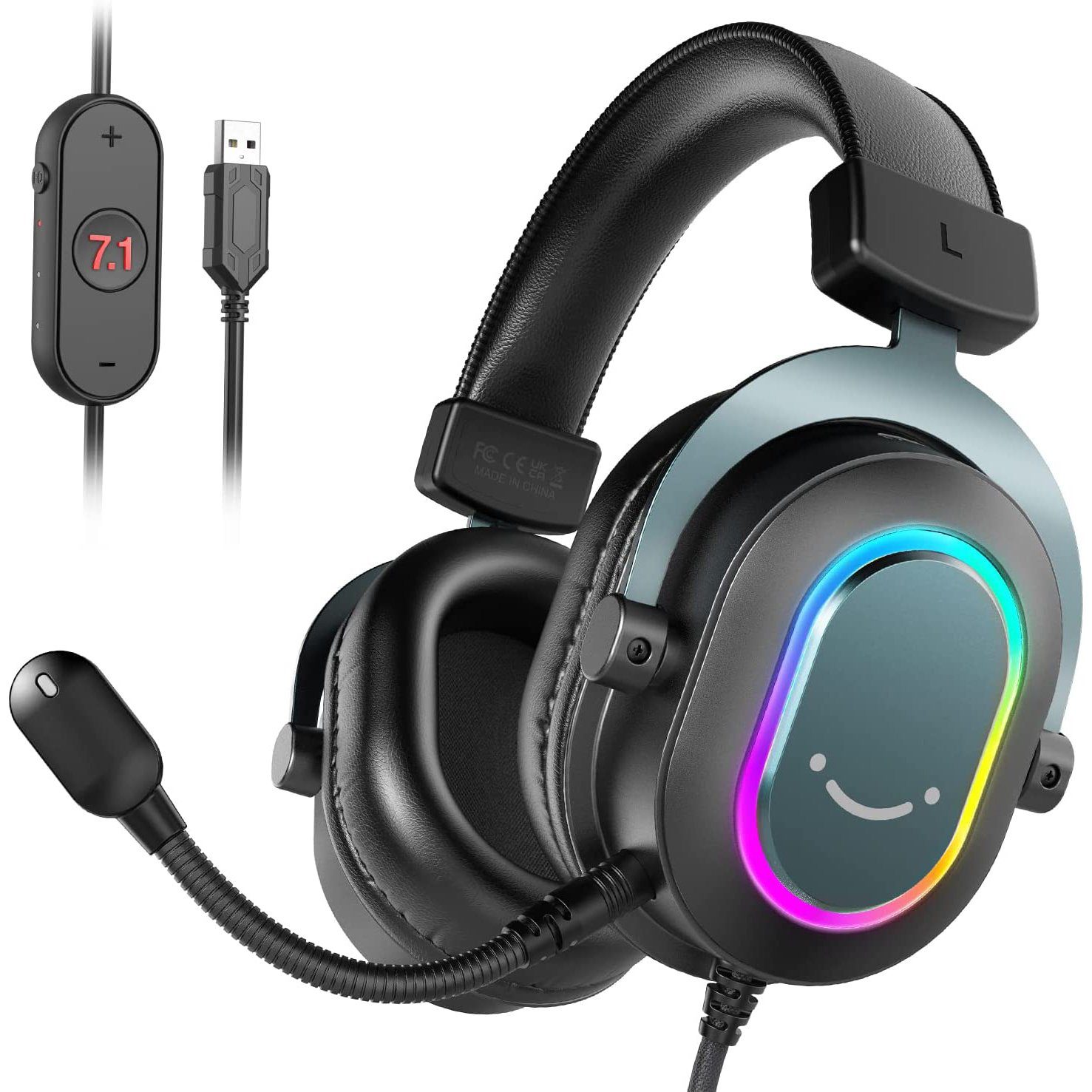 FIFINE Headset Gaming PC PS4 PS5
