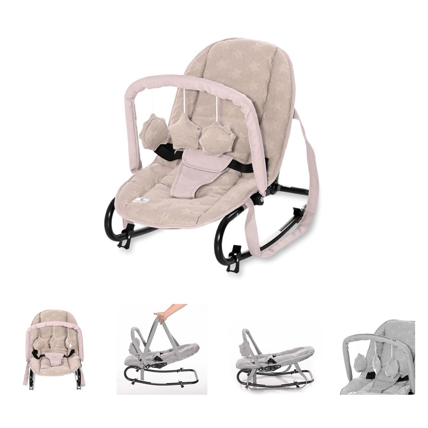 Lorelli Babywippe Babywippe Eliza Luxe, verstellbare