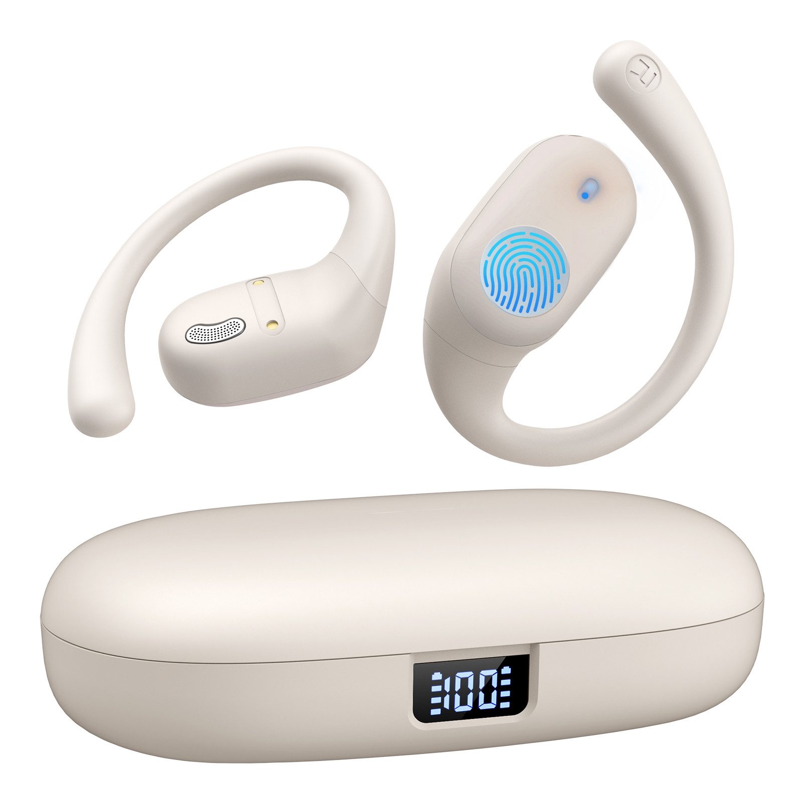 BRAIDOL Kopfhörer Bluetooth 5.3 Kopfhörer,Sport Kopfhörer,In-Ear-Kopfhörer