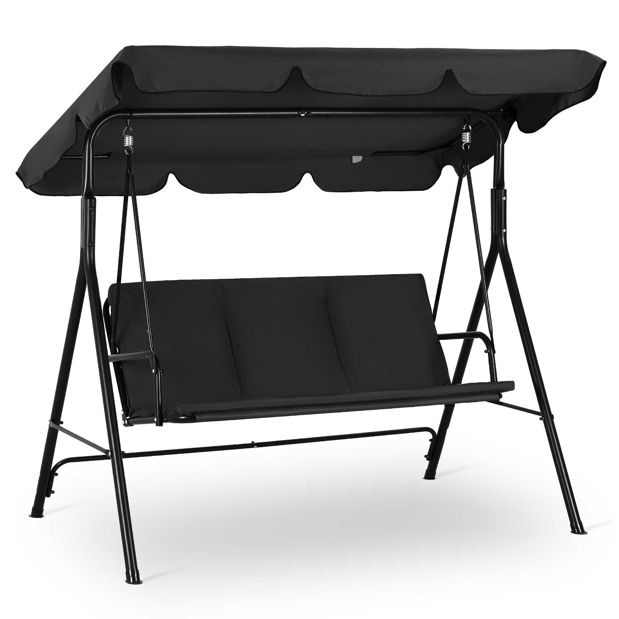Strattore Hollywoodschaukel Hollywoodschaukel Gartenschaukel Gartenliege 175x110x153cm