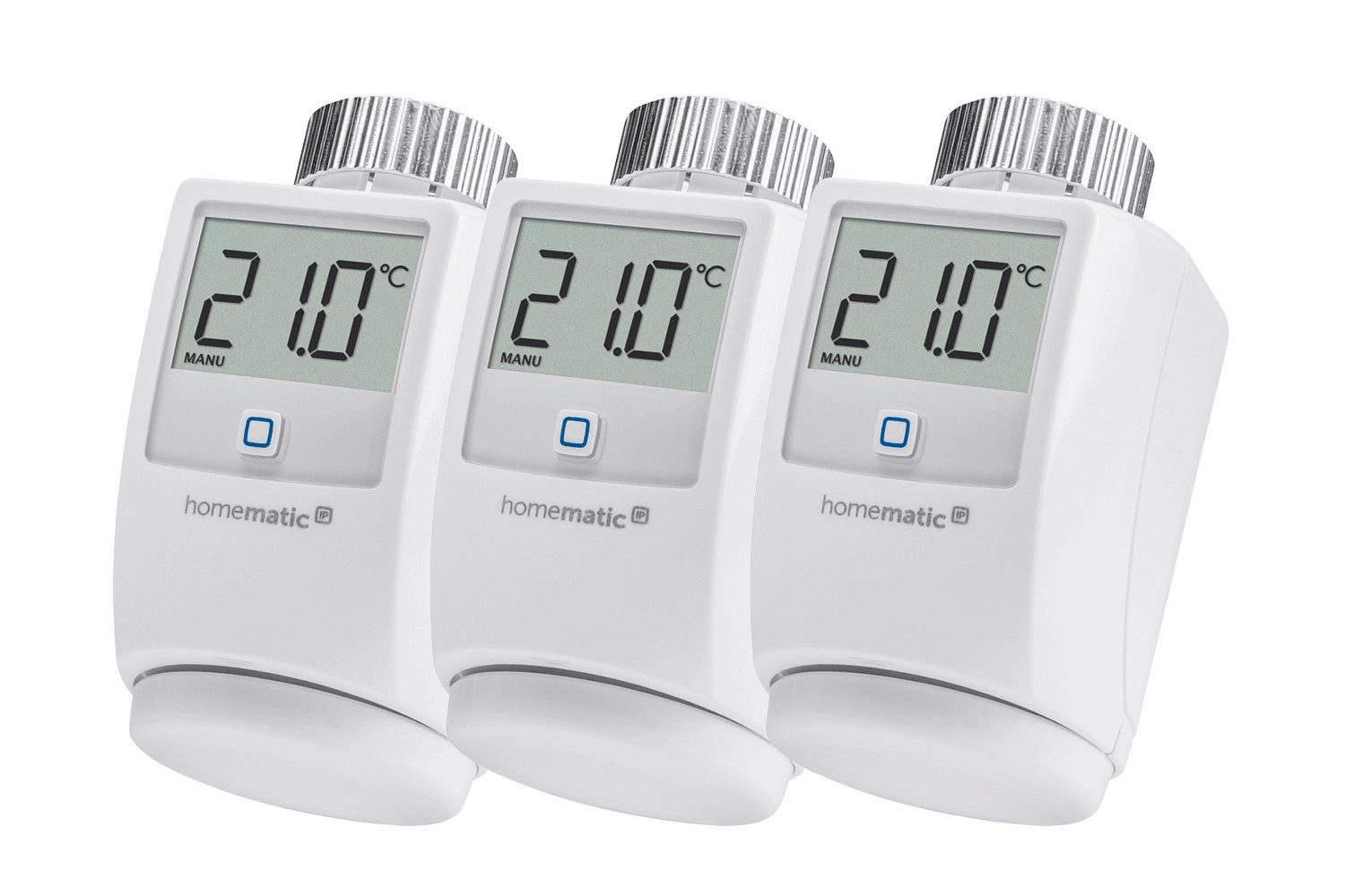 Homematic IP Heizkörperthermostat Heizkörperthermostat 3er Set,