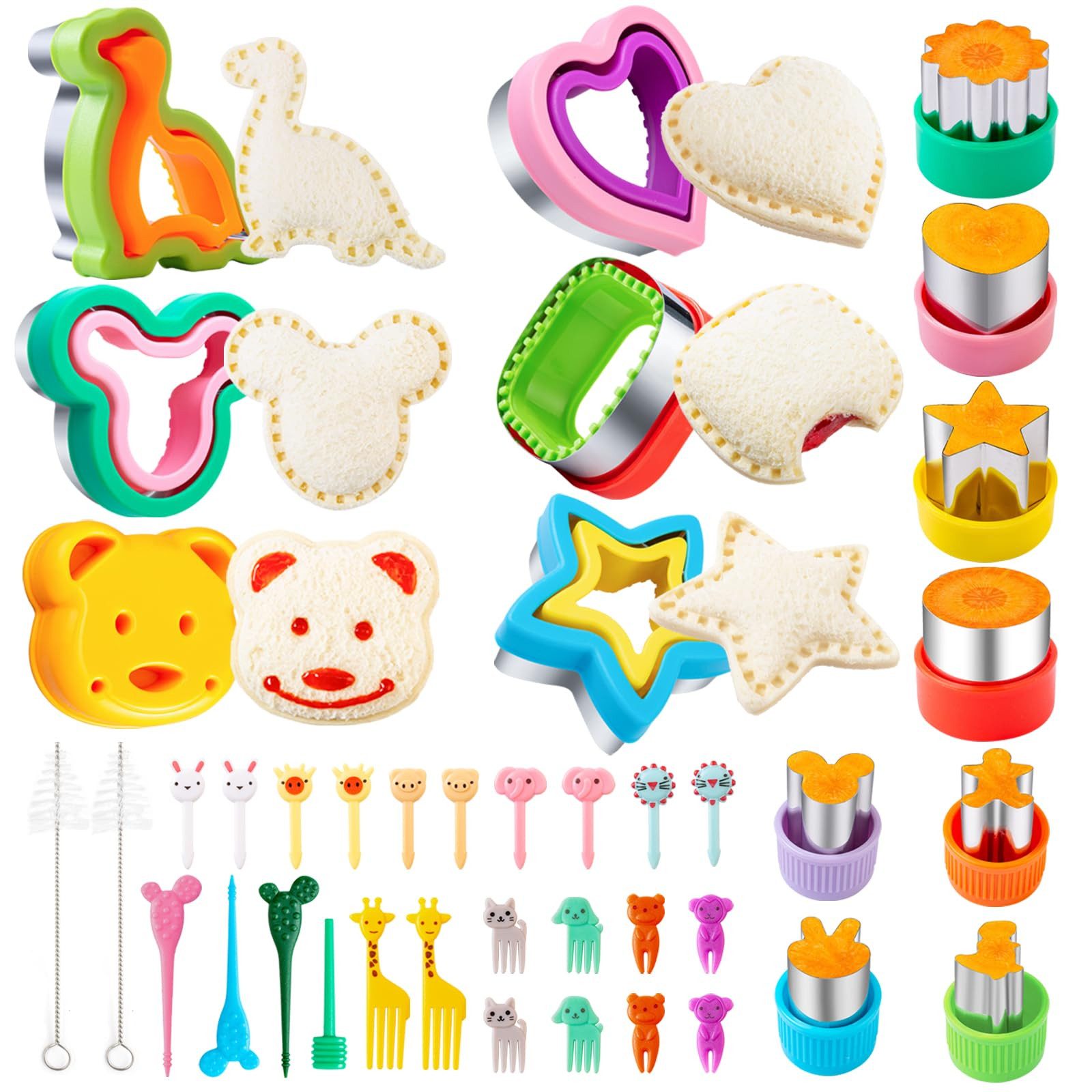 FOUORTUNATE-BEE Ausstechform 40 Stück Brot Ausstecher