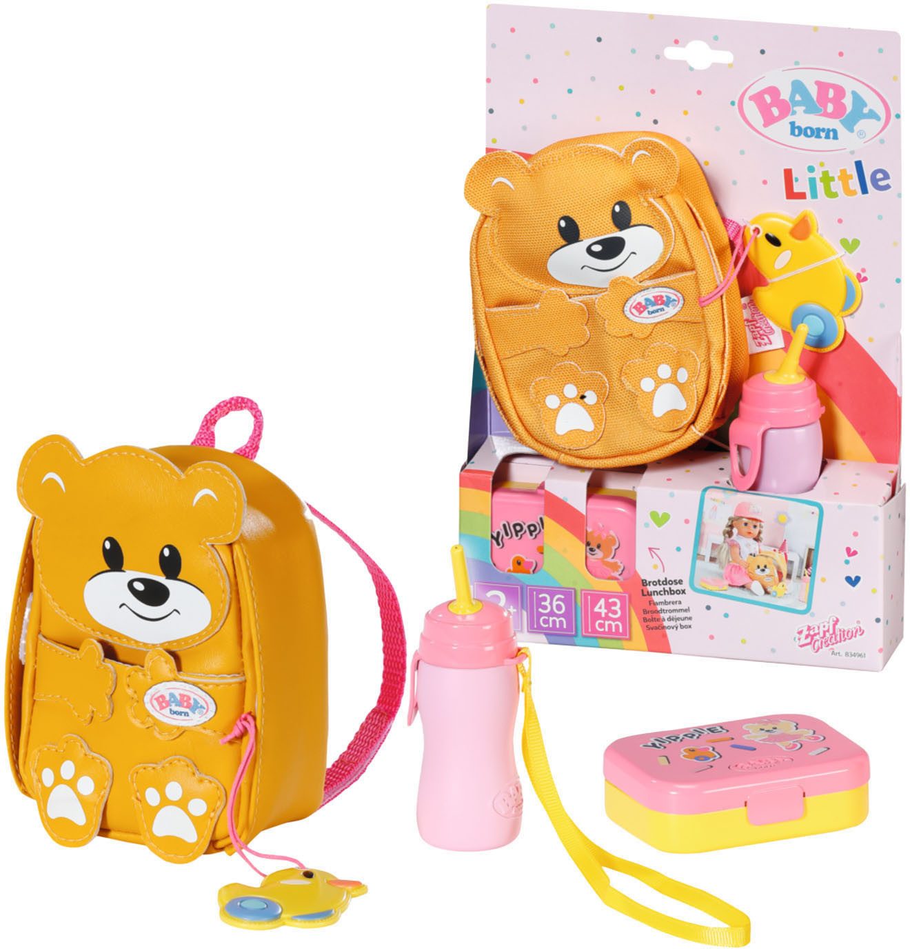 Baby Born Puppen Rucksack Kindergarten Rucksack,