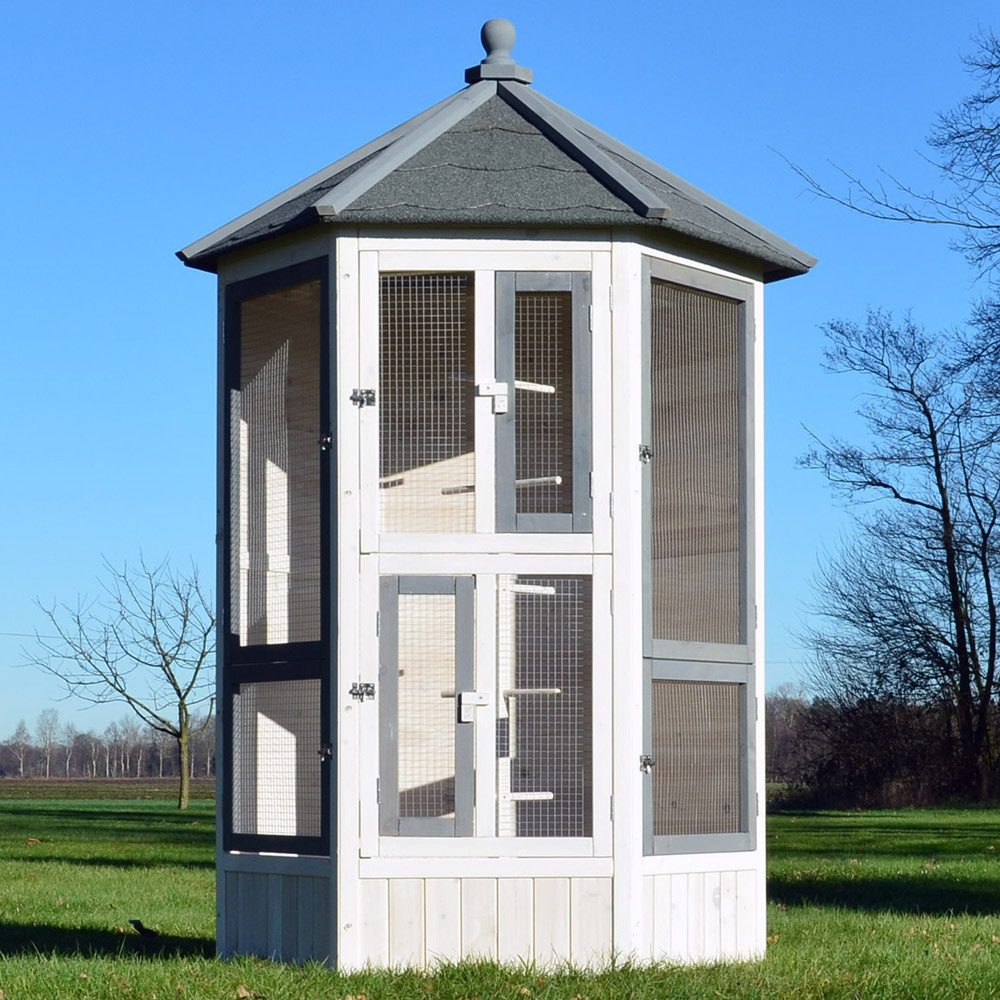 Zooprinz Vogelhaus Vogelvoliere Luise mit oder