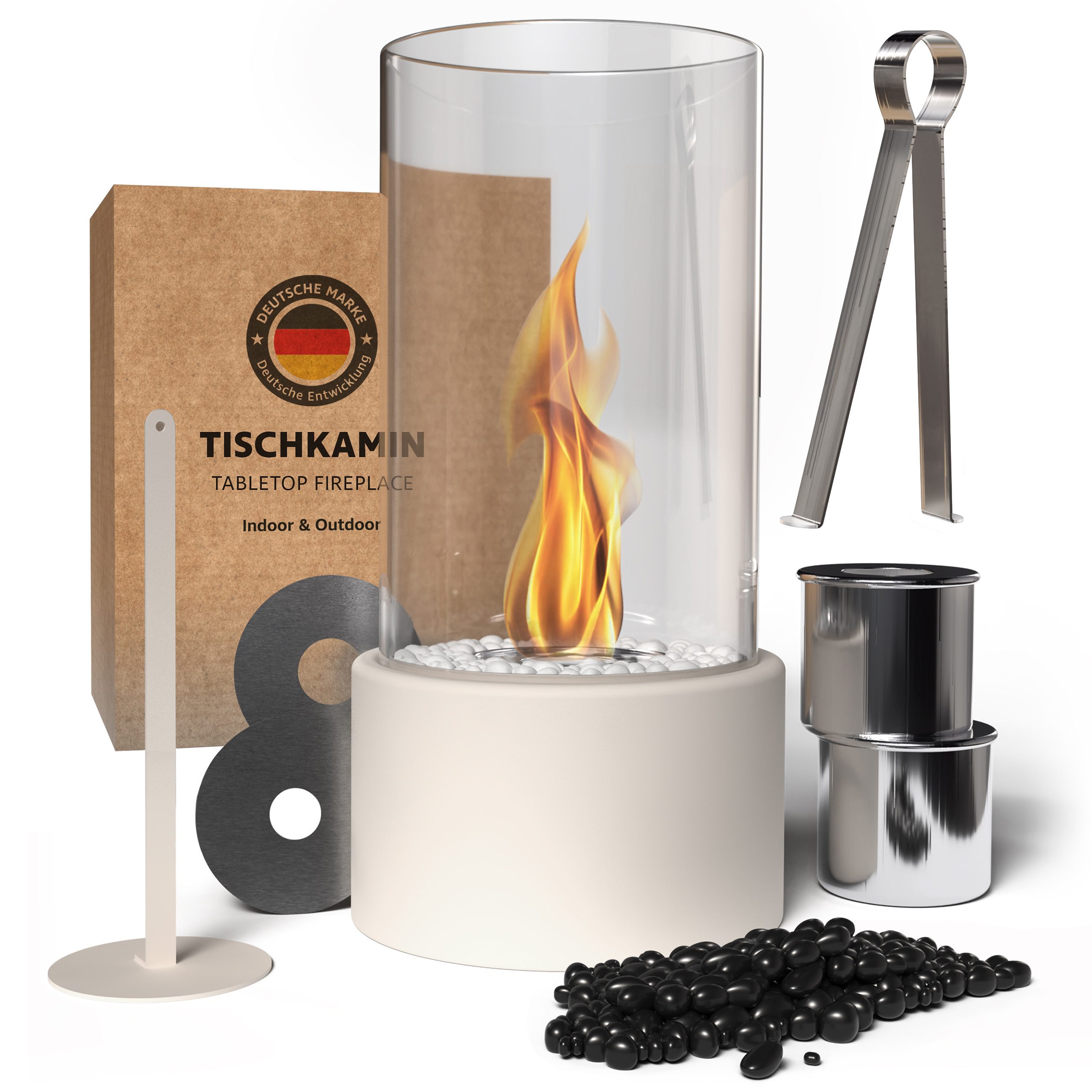 Monster24 Tischfeuer Bio-Ethanol Tischkamin für Indoor