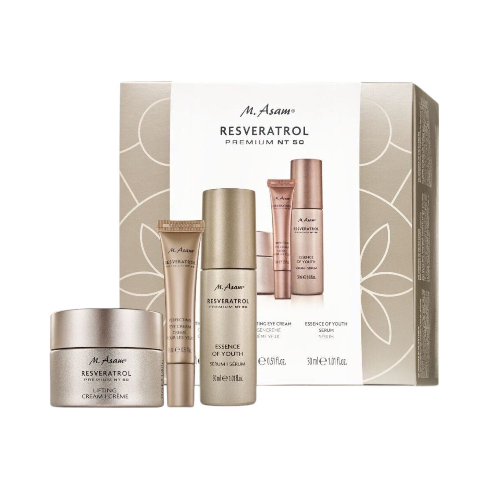 M. Asam Pflege-Geschenkset RESVERATROL PREMIUM NT50