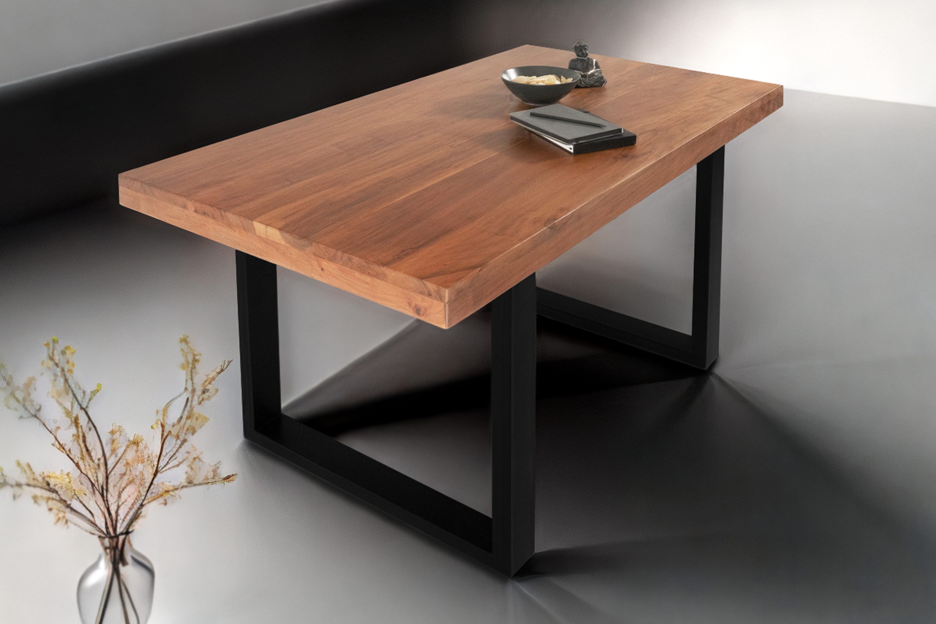 Trelevo® Esstisch Rio, Esstisch 120x80cm Akazienholz
