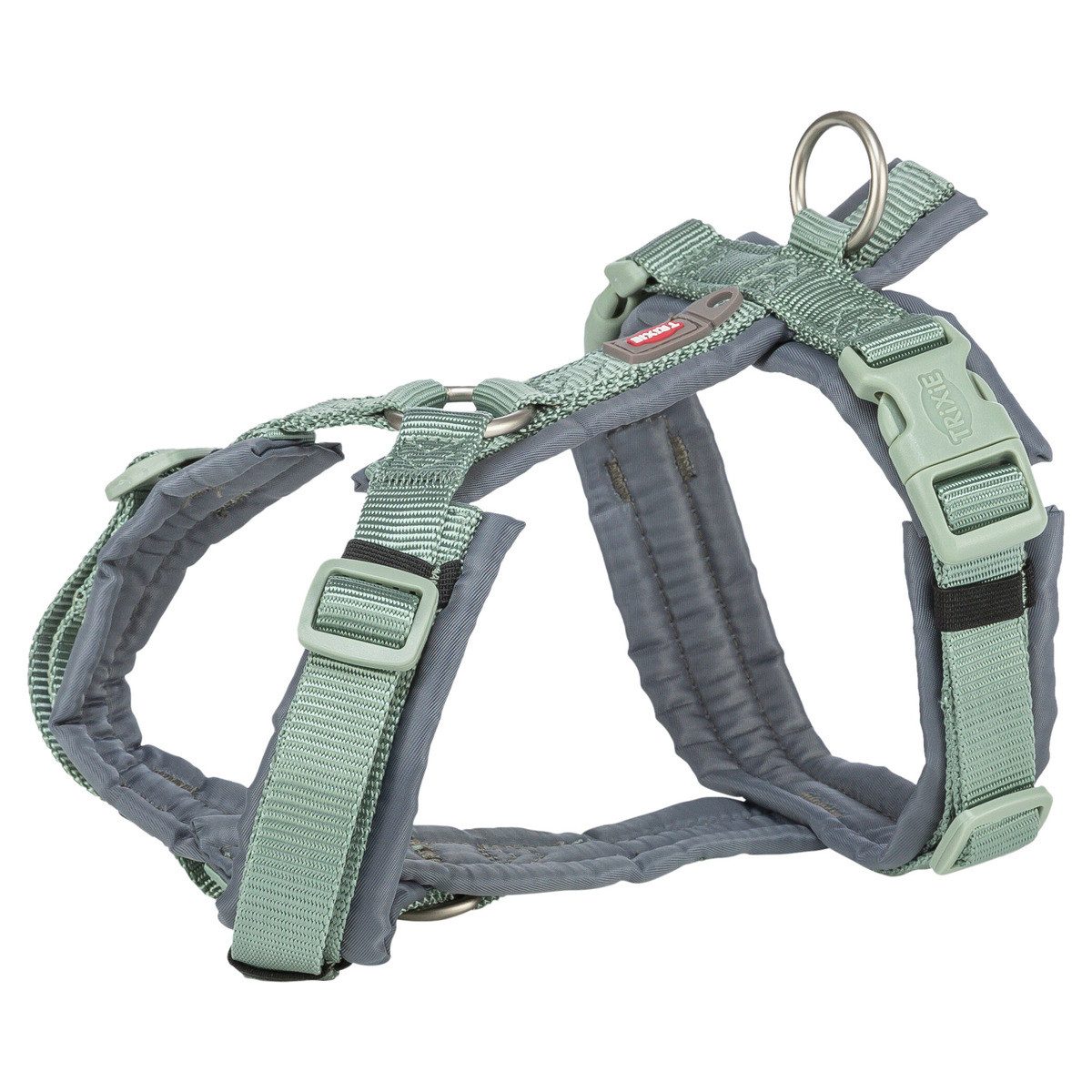 TRIXIE Hunde-Geschirr Premium Trekking Geschirr salbei/grafit