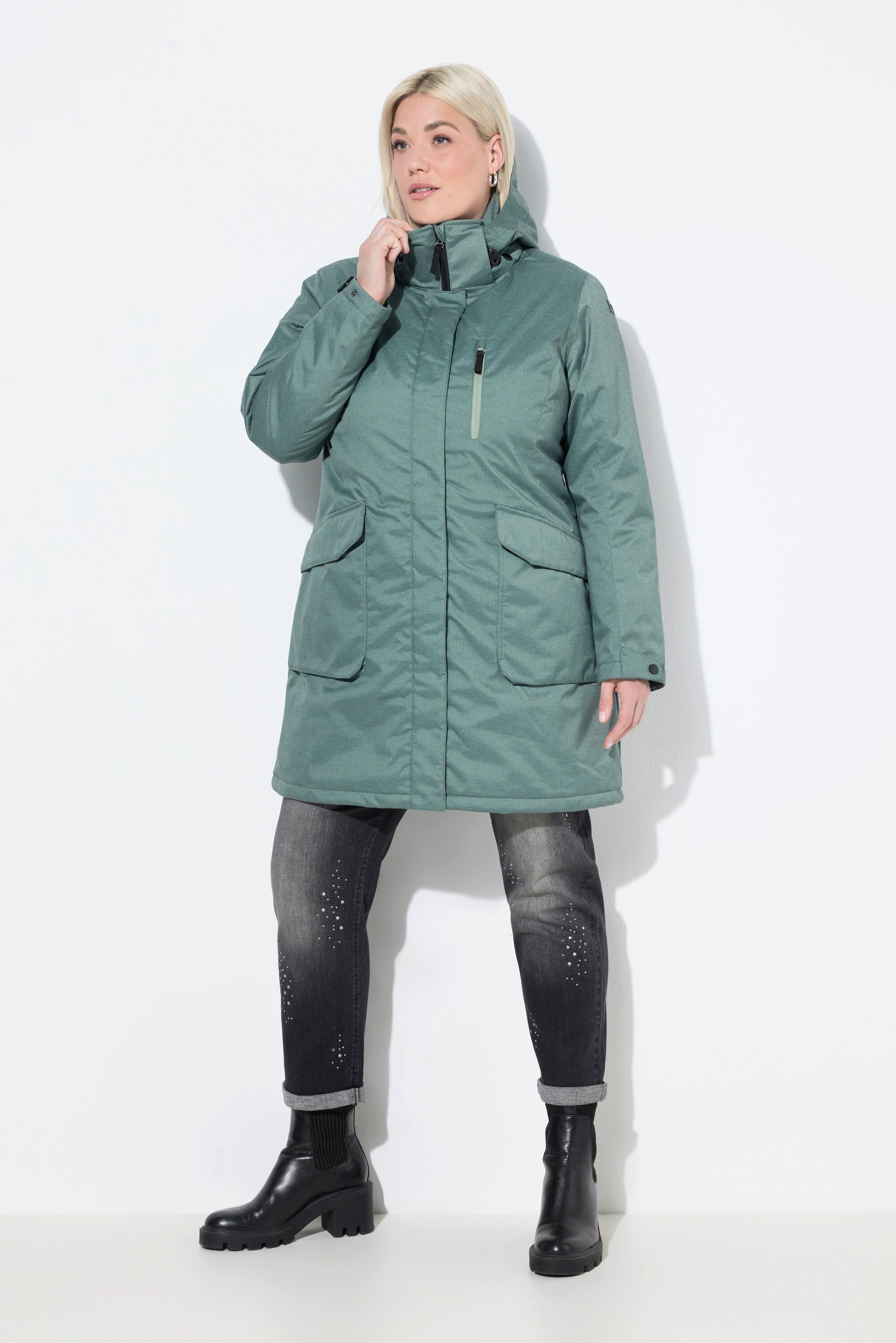 Ulla Popken Parka HYPRAR Outdoor-Parka wasserdicht
