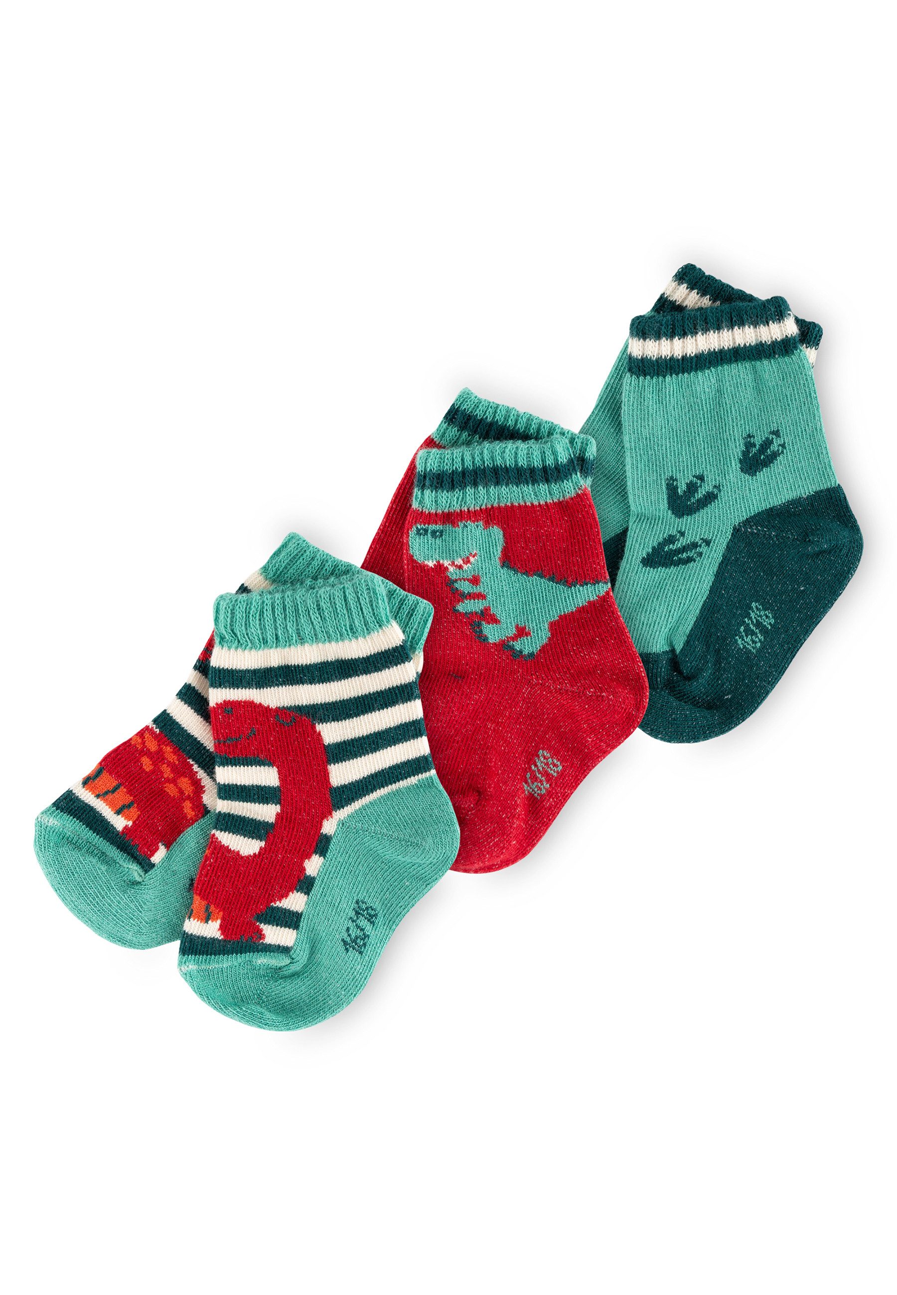 Sigikid Socken Socken-Set 3er dino world