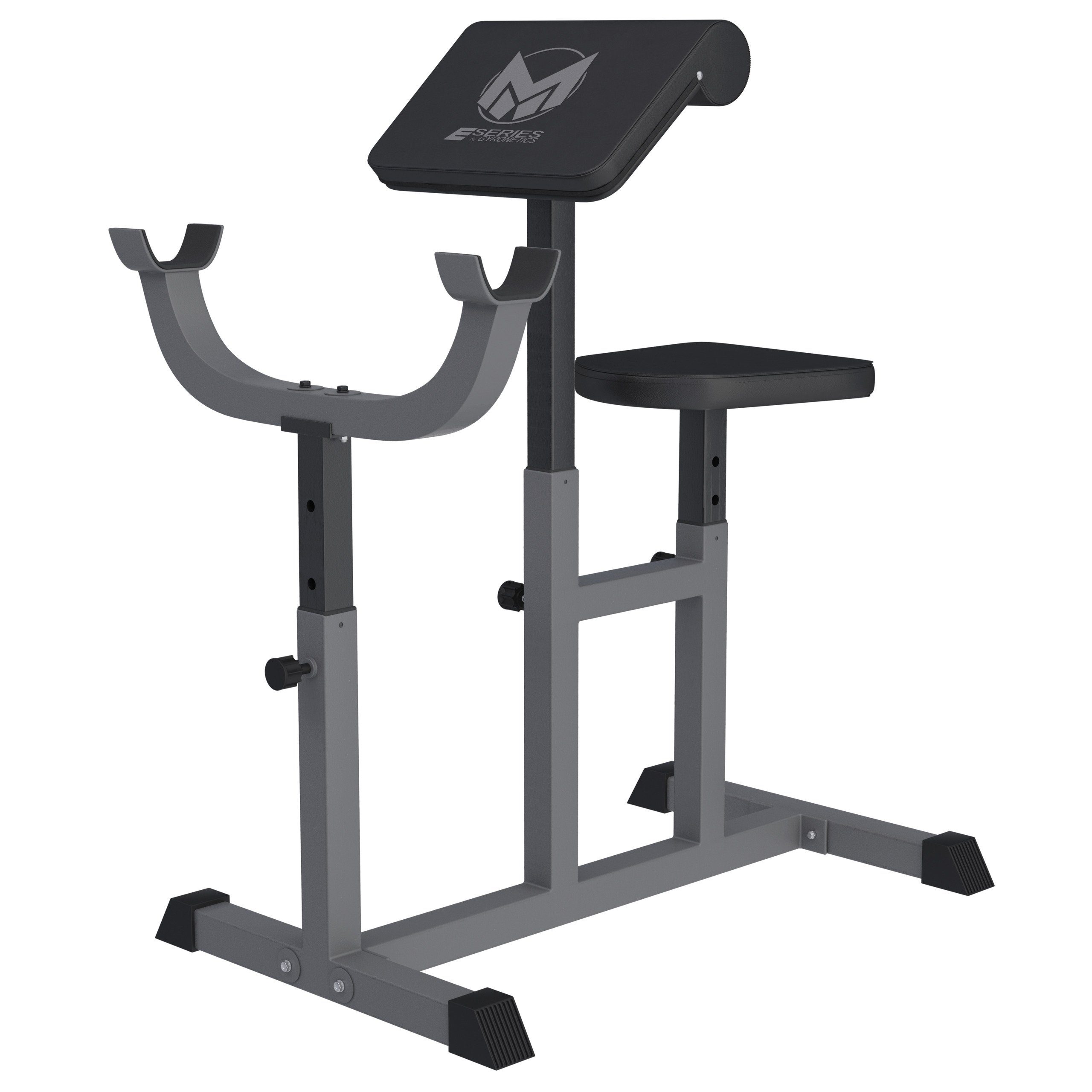 GYRONETICS Hantelbank Curlbank - Curlpult, Hantelablage,
