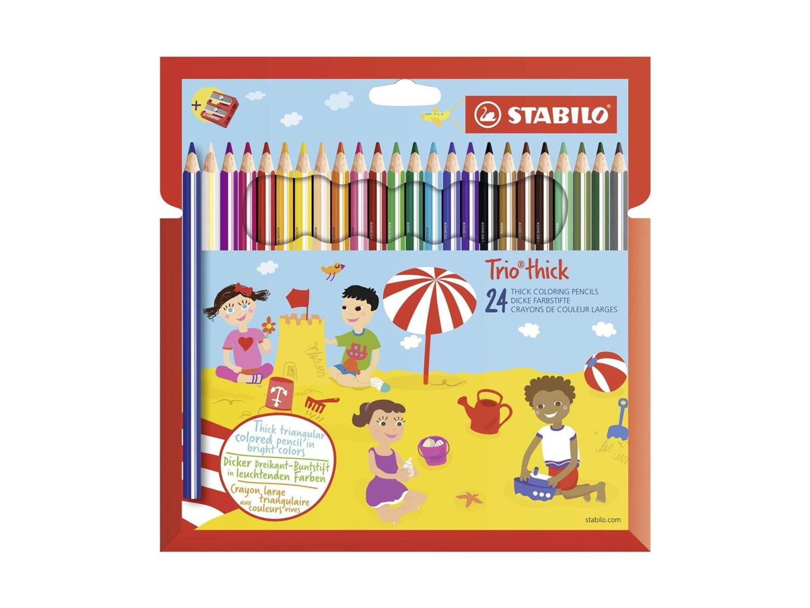 STABILO Buntstift STABILO Trio dick Dreikant-Buntstift